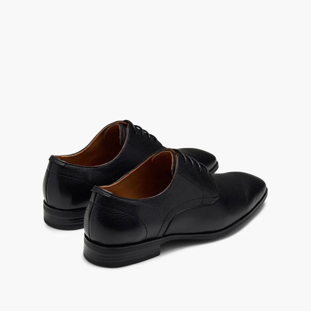 Dutch Black Derby Shoes