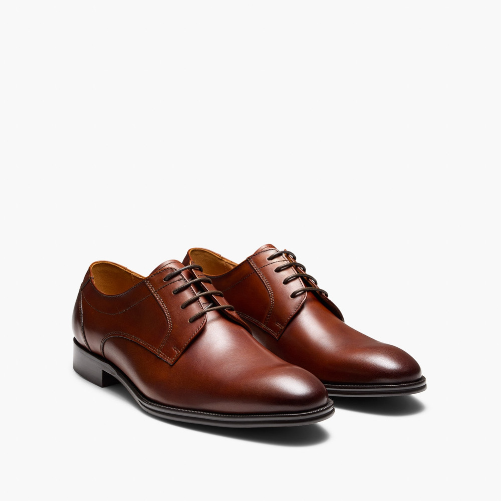 Barney Tan Derby Shoes