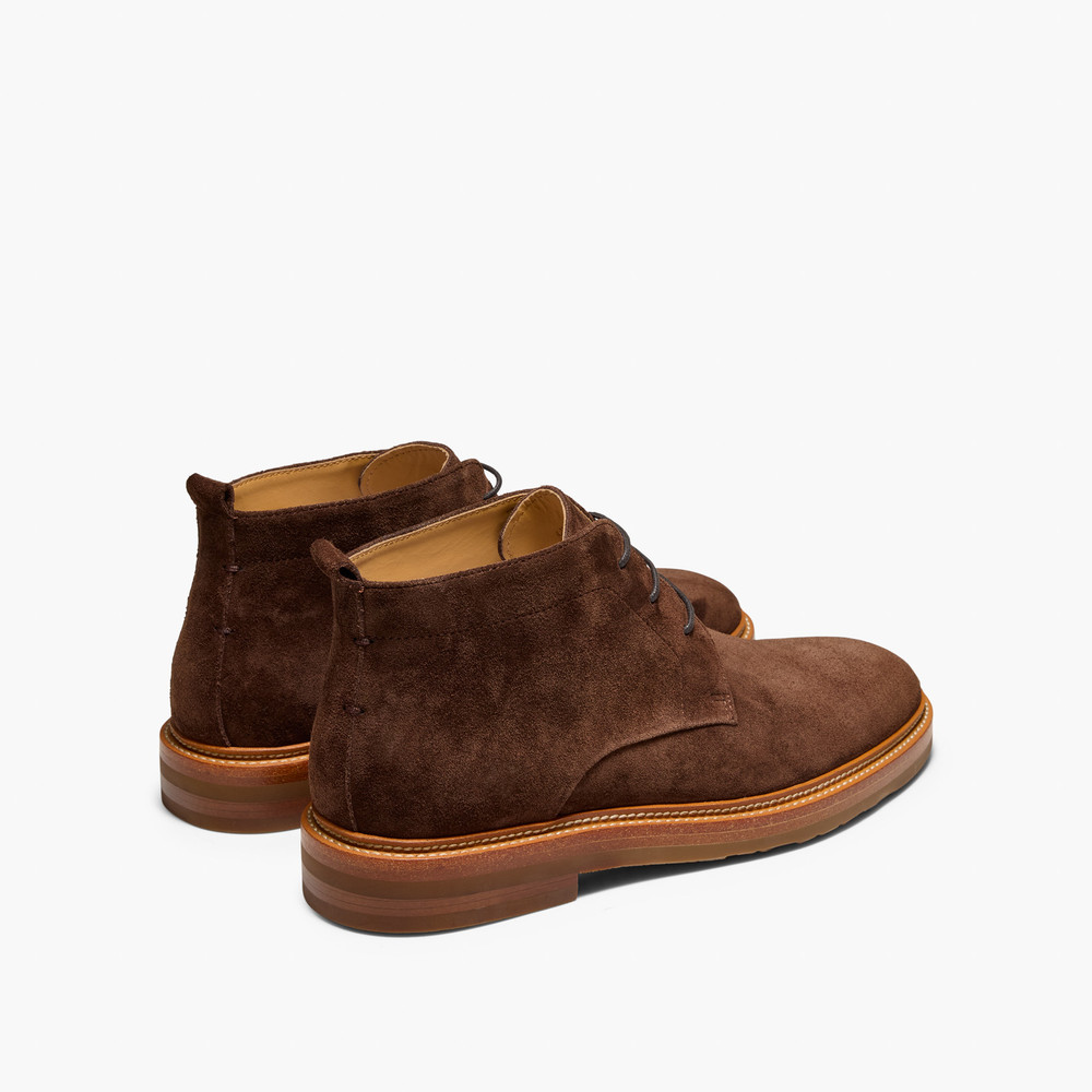 Dakar Brown Suede Chukka Boots