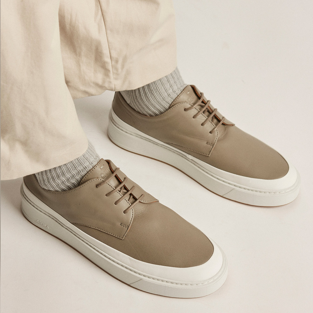 Odin Grey Derby Sneakers