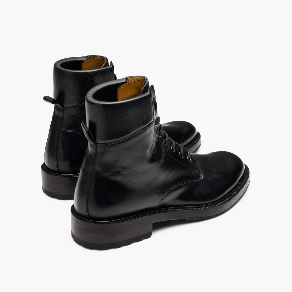 Hatfield Black Military Boots