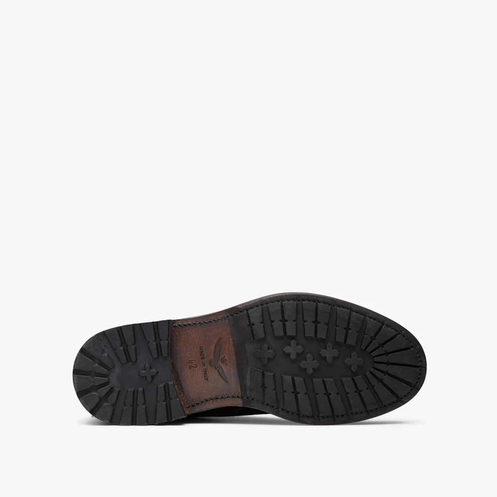 Hatfield Brown Military Boots