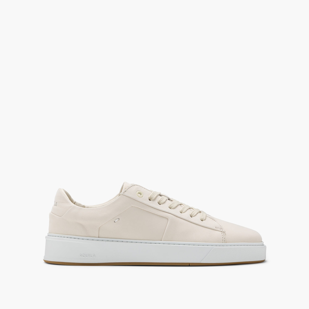 Odin Off White Nubuck Sneakers