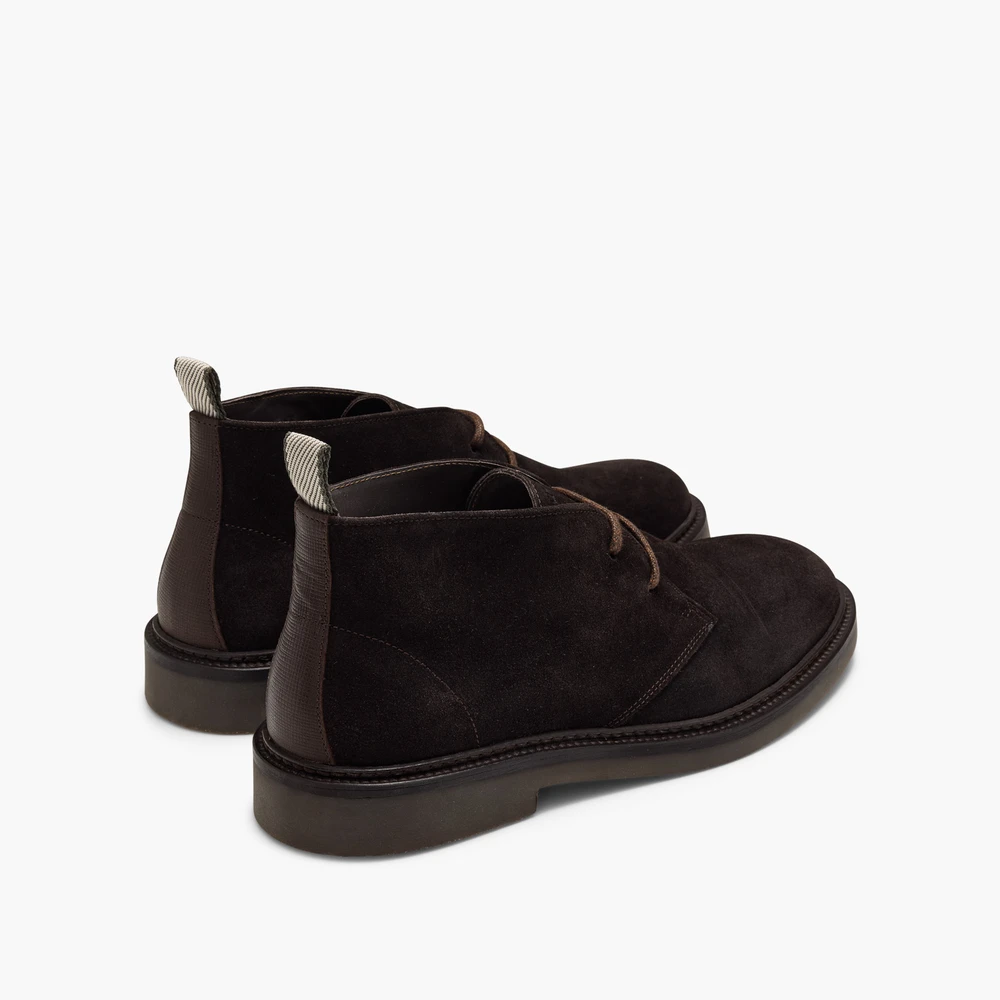 Steele Brown Suede Chukka Boots