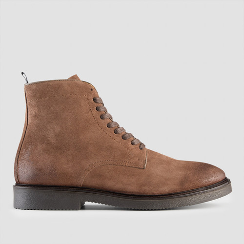 Wheeler Taupe Military Boots