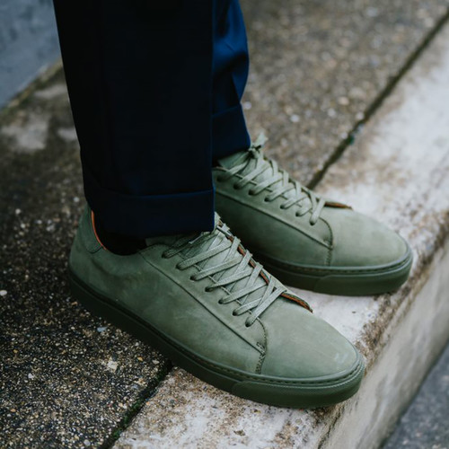 Deco 2.0 Nubuck Green Sneakers