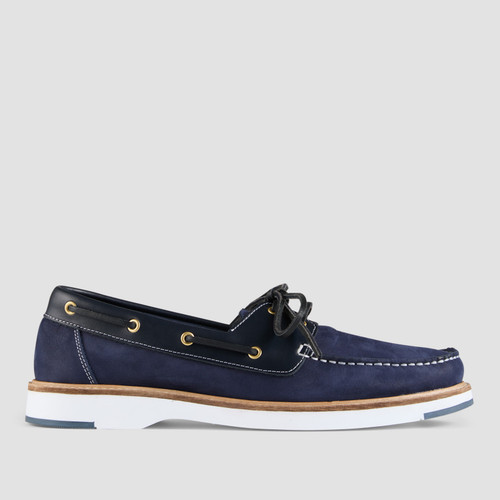 Manly Navy Boat Shoes