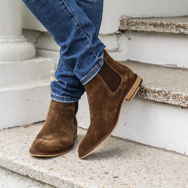 Delmar Khaki Chelsea Boots