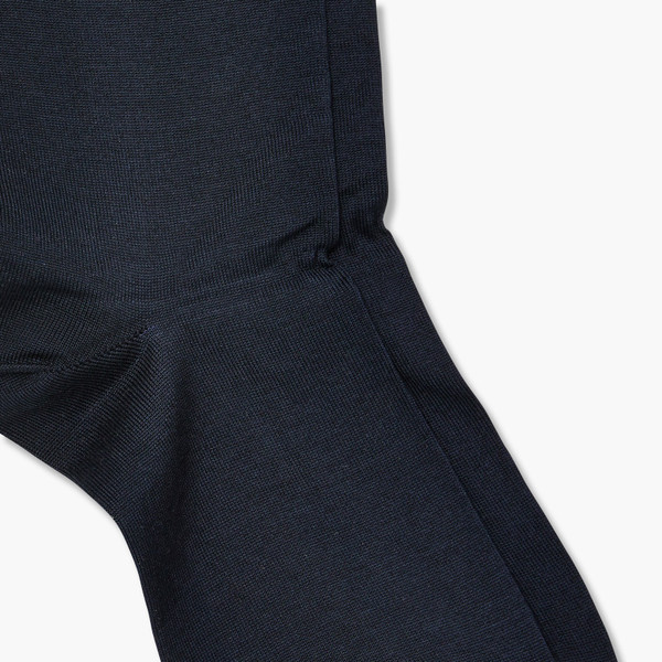 Aquila Navy Plain Sock