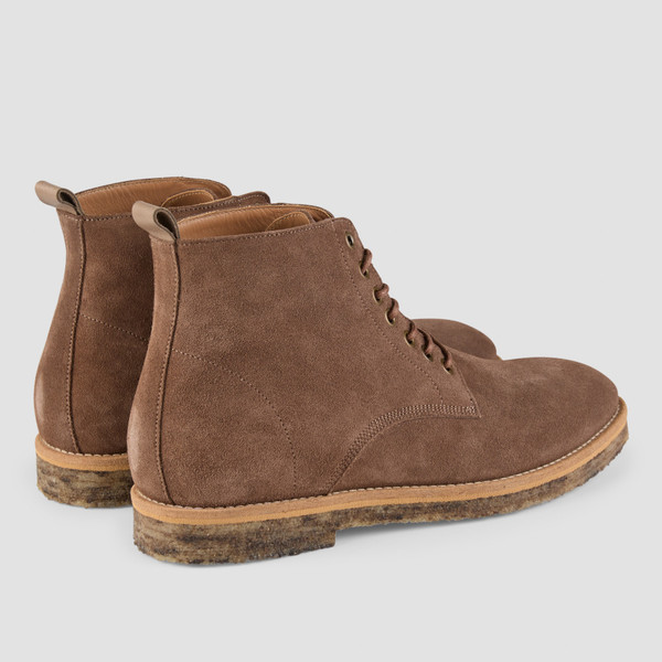 Sahara Taupe Military Boots