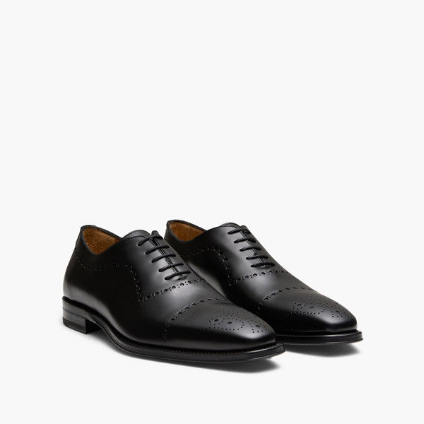 Tommasi Black Oxford Shoes