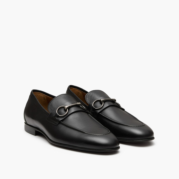 Candela Black Loafers