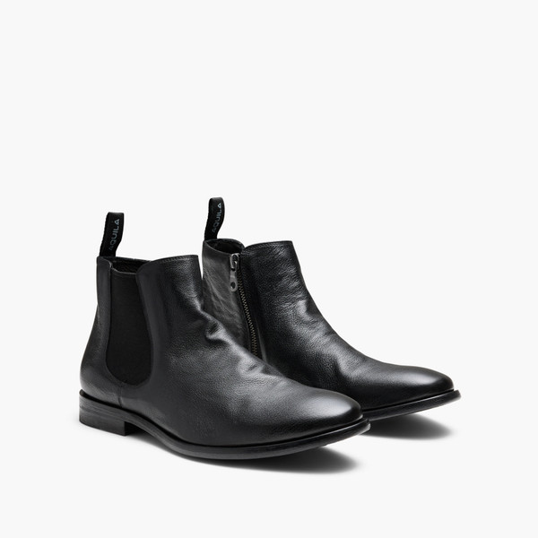 Norton Black Chelsea Boots