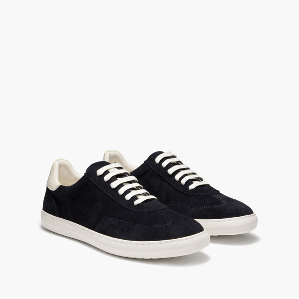 Fraser Navy Suede Sneakers