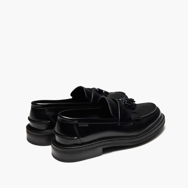 Mensa Black Tassel Loafers