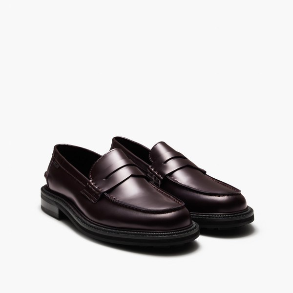 Mensa Oxblood Penny Loafers