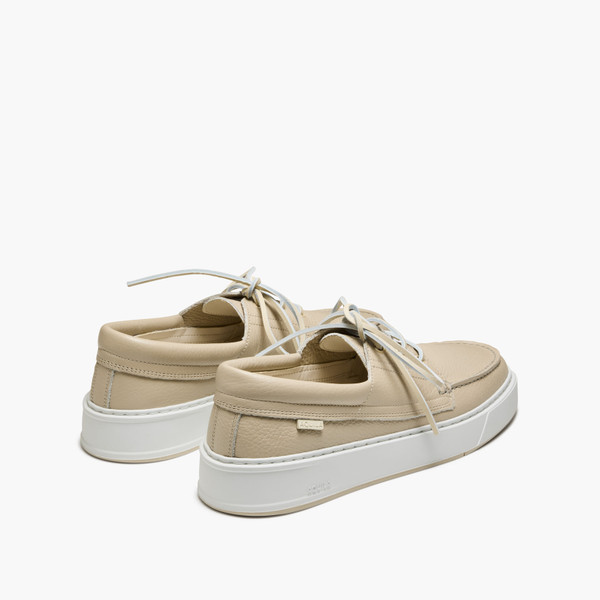 Odin Ecru Deck Shoes