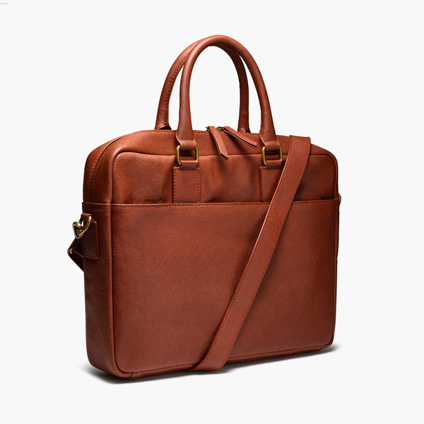 Valle Cognac Briefcase