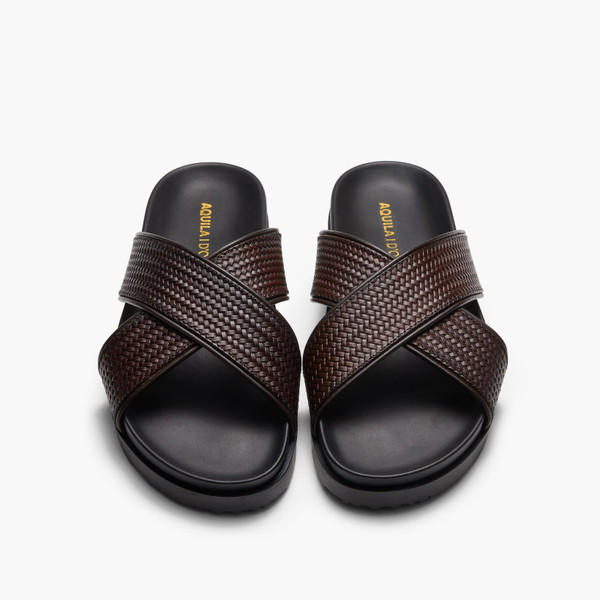 Santiago Brown Sandals