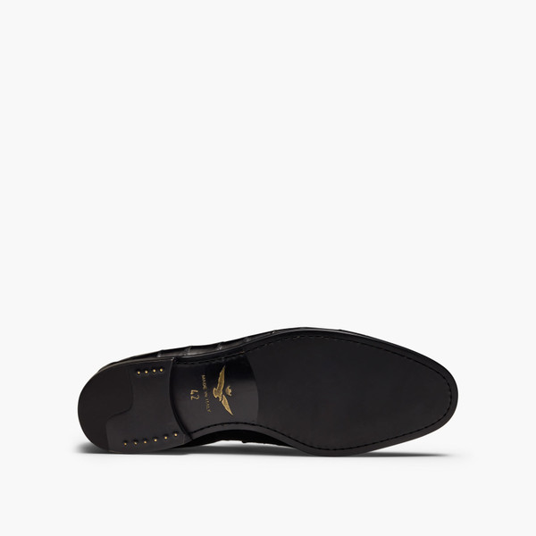 Hale Black Penny Loafers