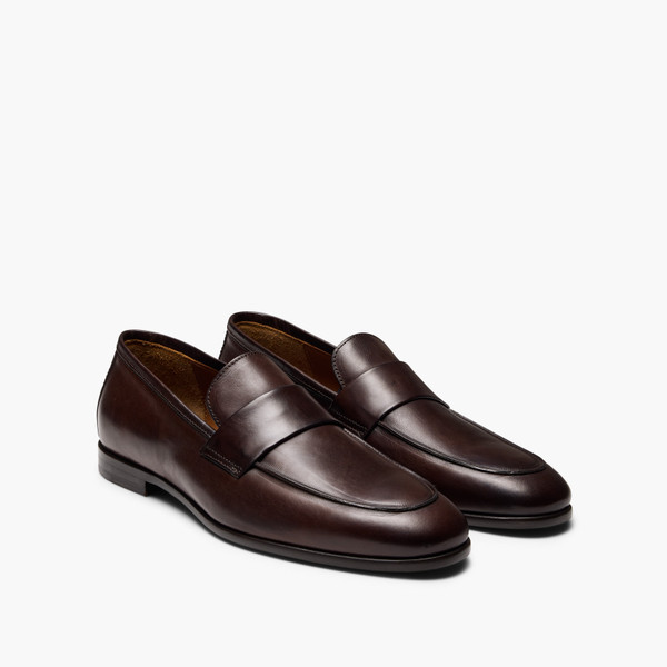 Keane Brown Penny Loafers