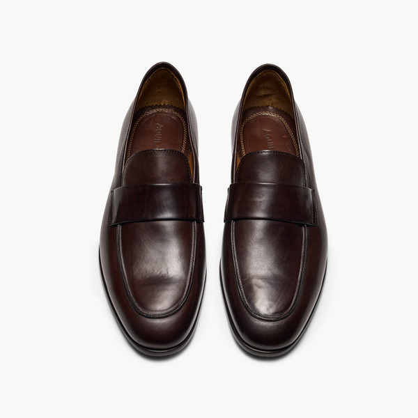Keane Brown Penny Loafers