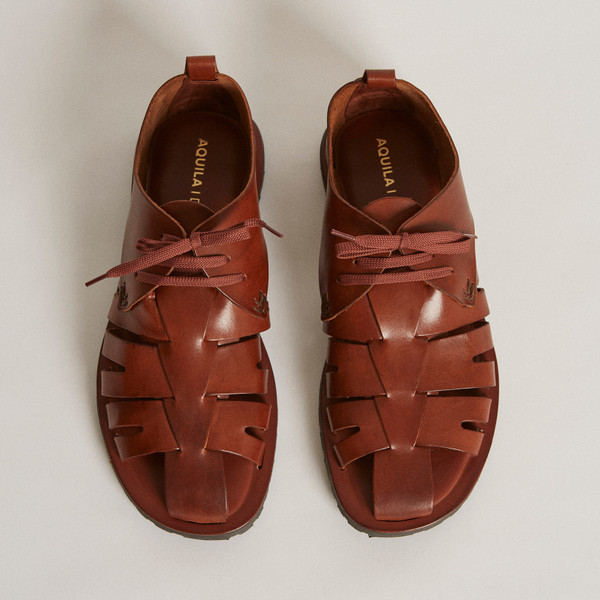 Granada Tan Fisherman Sandals