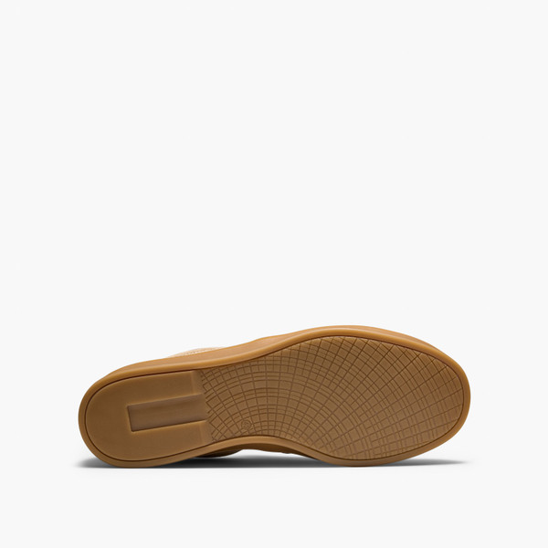 Deuce Cream Suede Slip On Shoes