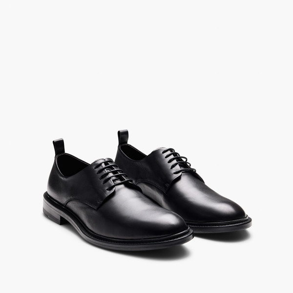 Hank Black Derby Shoes