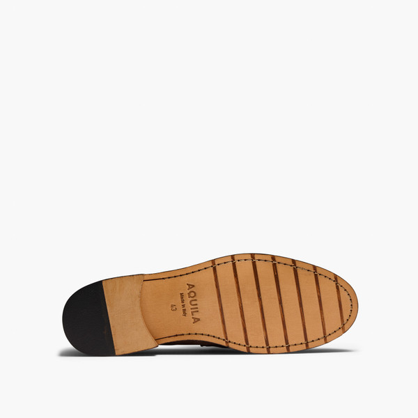 Raynor Chocolate Suede Loafers