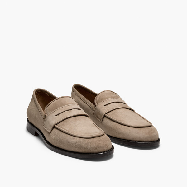 Raynor Biscuit Suede Loafers