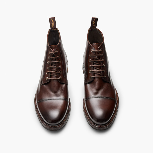 Redding Brown Lace Up Boots