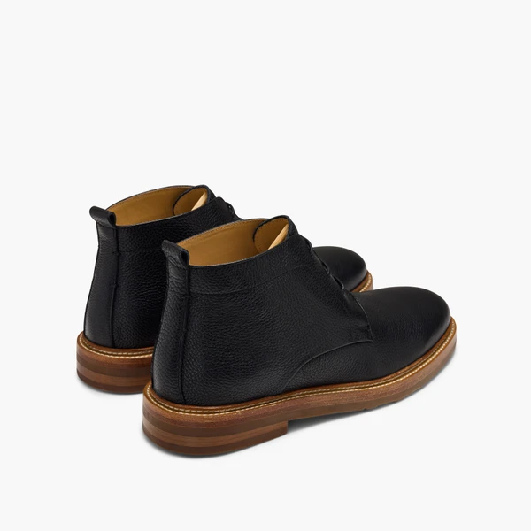 Dakar Black Chukka Boots