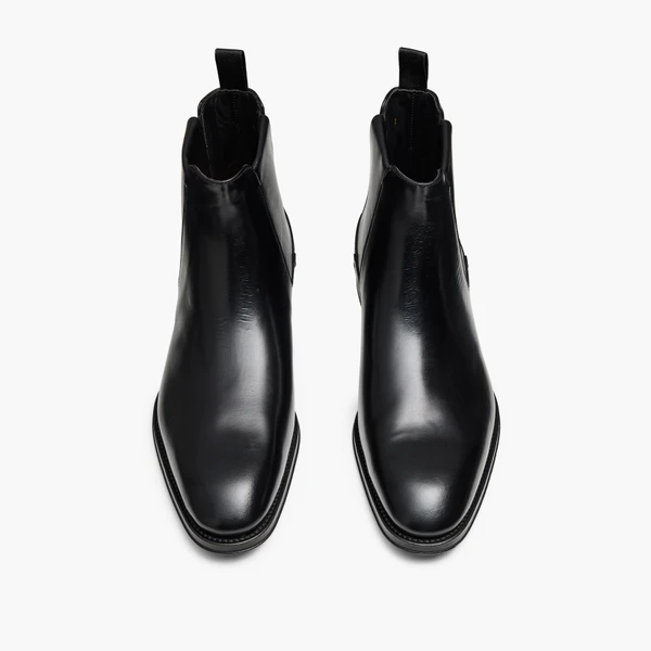 Leicester Black Chelsea Boots