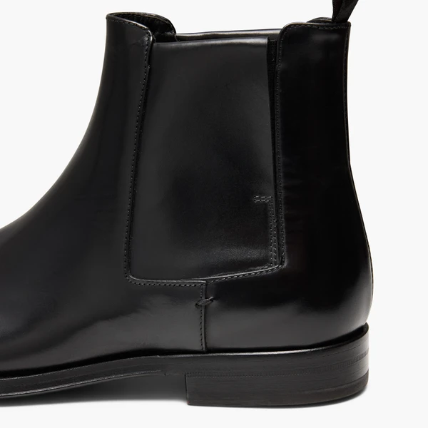 Leicester Black Chelsea Boots