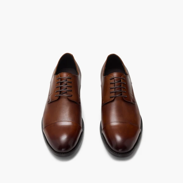Laird Tan Derby Shoes