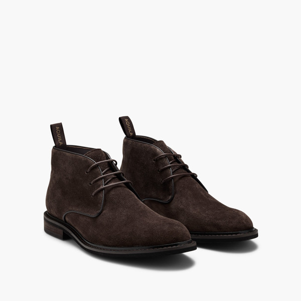 Milo Brown Suede Chukka Boots