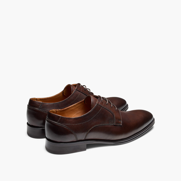 Barney Brown Derby Shoes