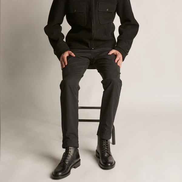Hatfield Black Military Boots
