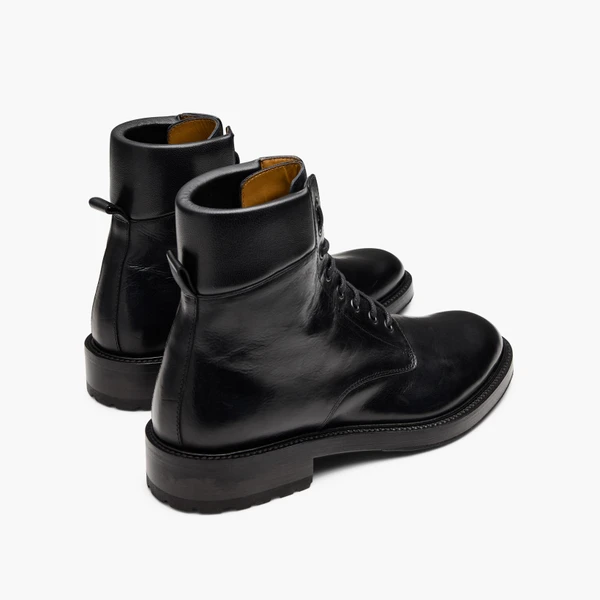 Hatfield Black Military Boots