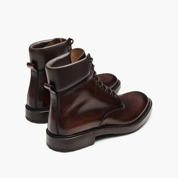 Hatfield Brown Military Boots