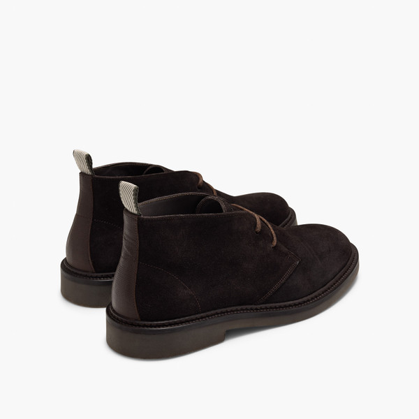 Steele Brown Suede Chukka Boots