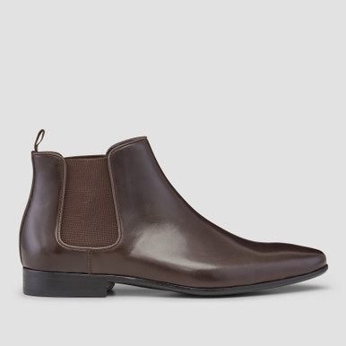 office tan chelsea boots