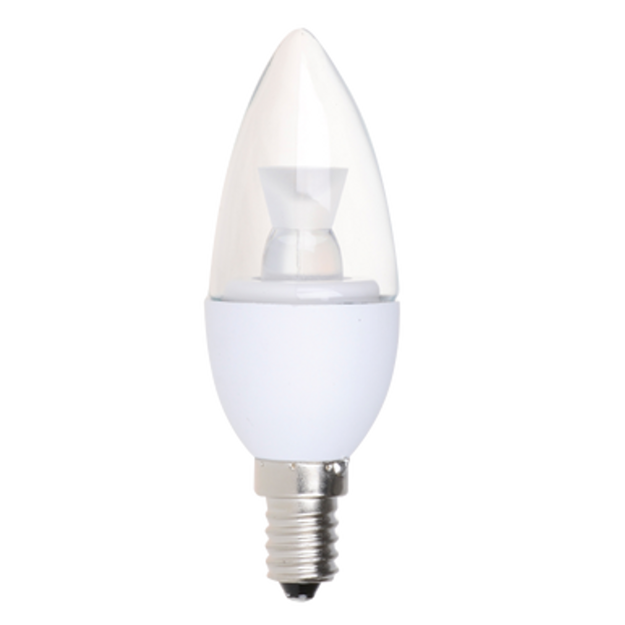 Single Clear Candelabra LED Bulb