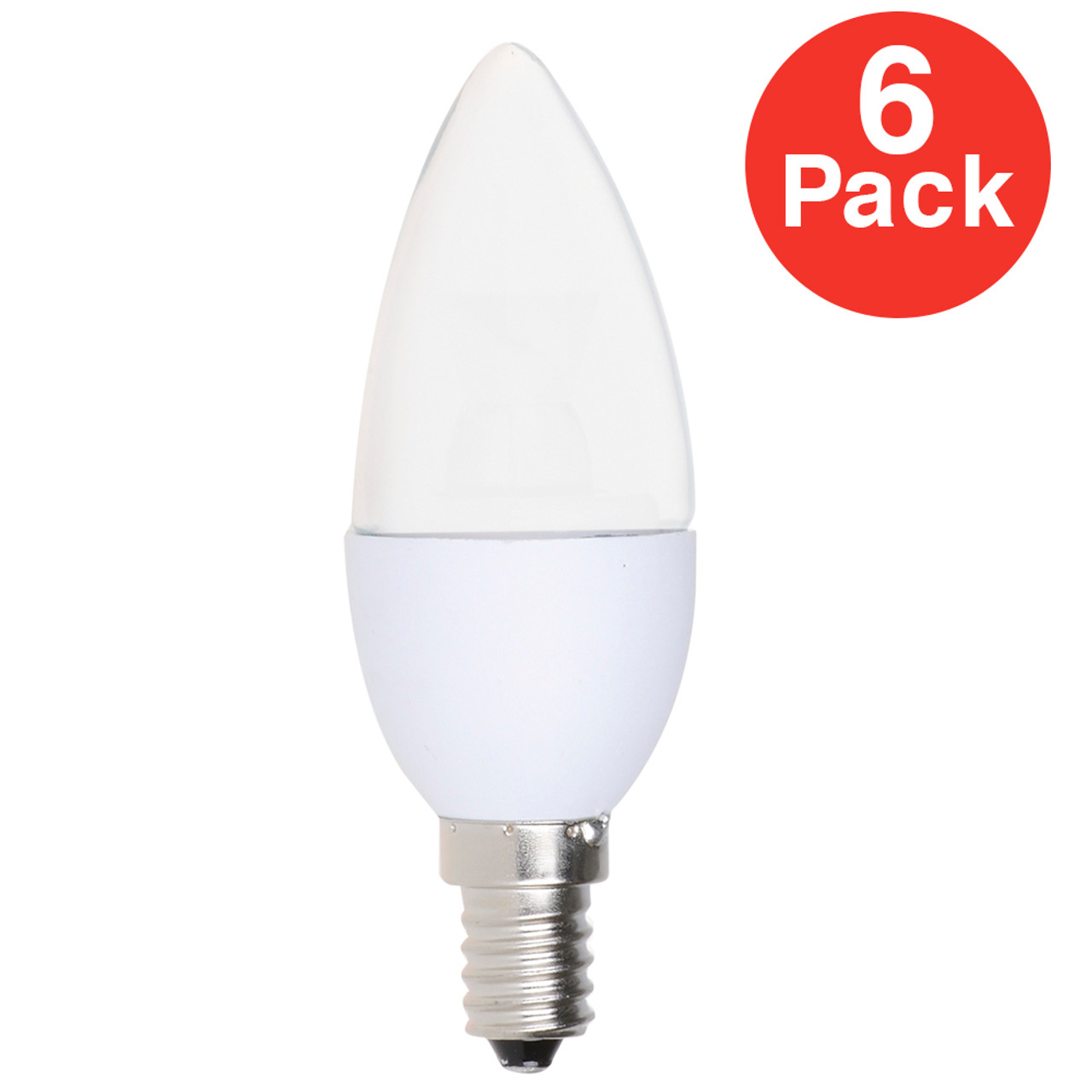 E14 LED Dimmable (6-Pack)