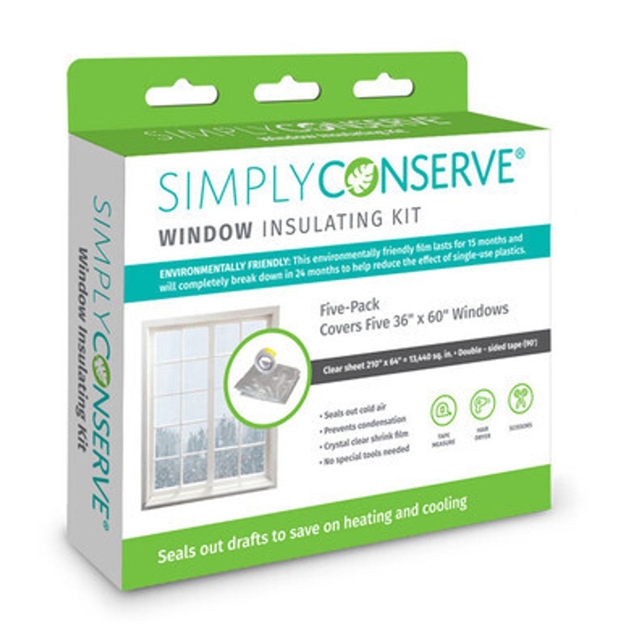 Deluxe - Window Insulation Kit Packaging