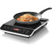 Cusimax 1800W Induction Cooktop side angle view