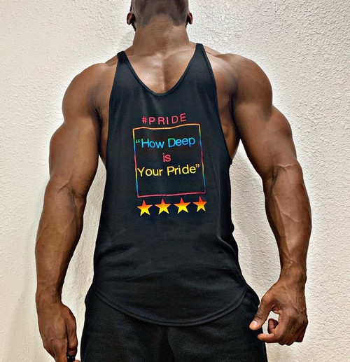 #PRIDE (How Deep is Your Pride)                                              (Tanks run a size larger)