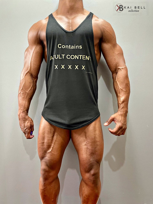Contains ADULT CONTENT                             (Tanks run a size larger)