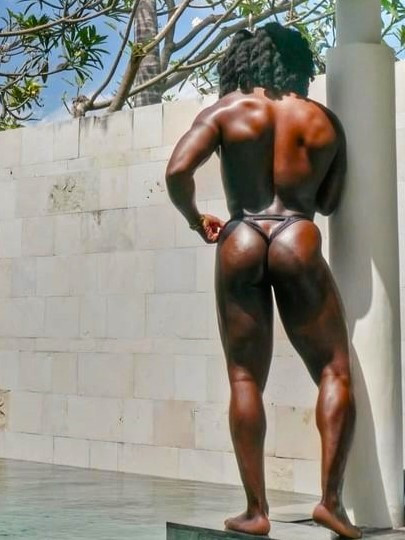 The Noir "Triangle Back" (swim thong) 